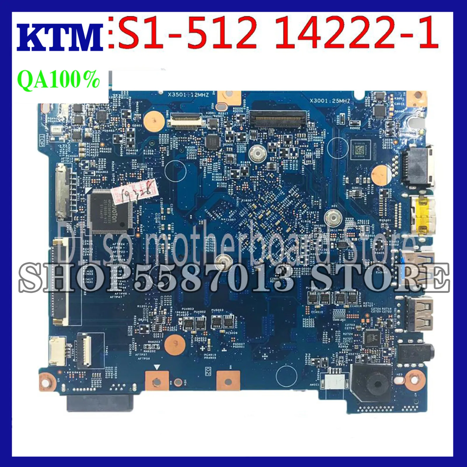 KEFU ES1-512 14222-1Motherboard For Acer Aspire ES1-512 EA53-BM EG52-BM Laptop Motherboard N2940U N2840U Test work 100% original
KEFU ES1-512 14222-1Motherboard For Acer Aspire ES1-512 EA53-BM EG52-BM Laptop Motherboard N2940U N2840U Test work 100% original