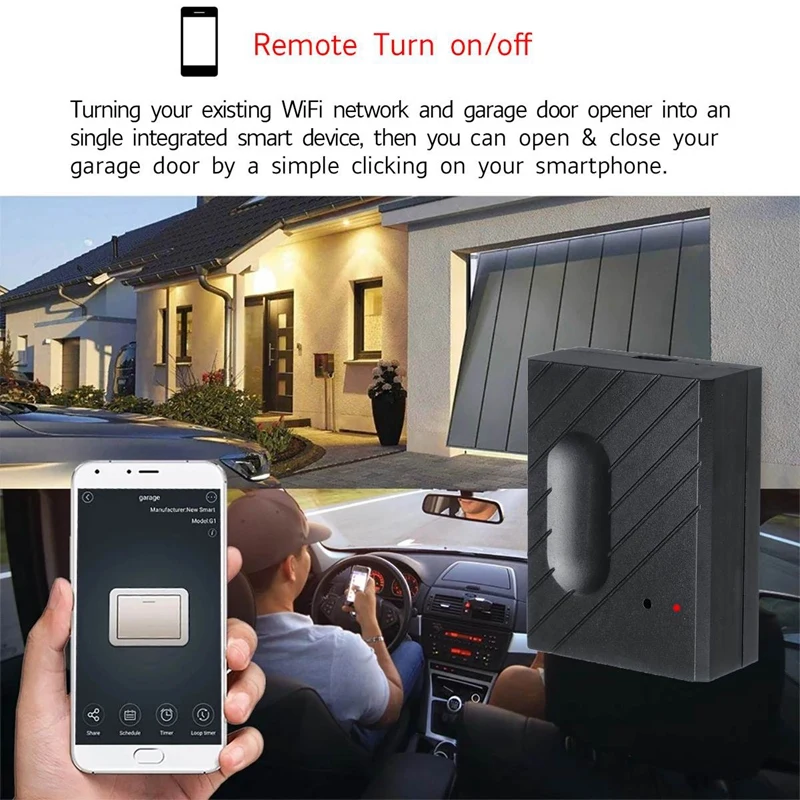 Wifi Switch For Tuya Garage Door Controller For Car Garage Door Opener App Remote Control Timing Voice Control For Alexa Google
Wifi Switch For Tuya Garage Door Controller For Car Garage Door Opener App Remote Control Timing Voice Control For Alexa Google