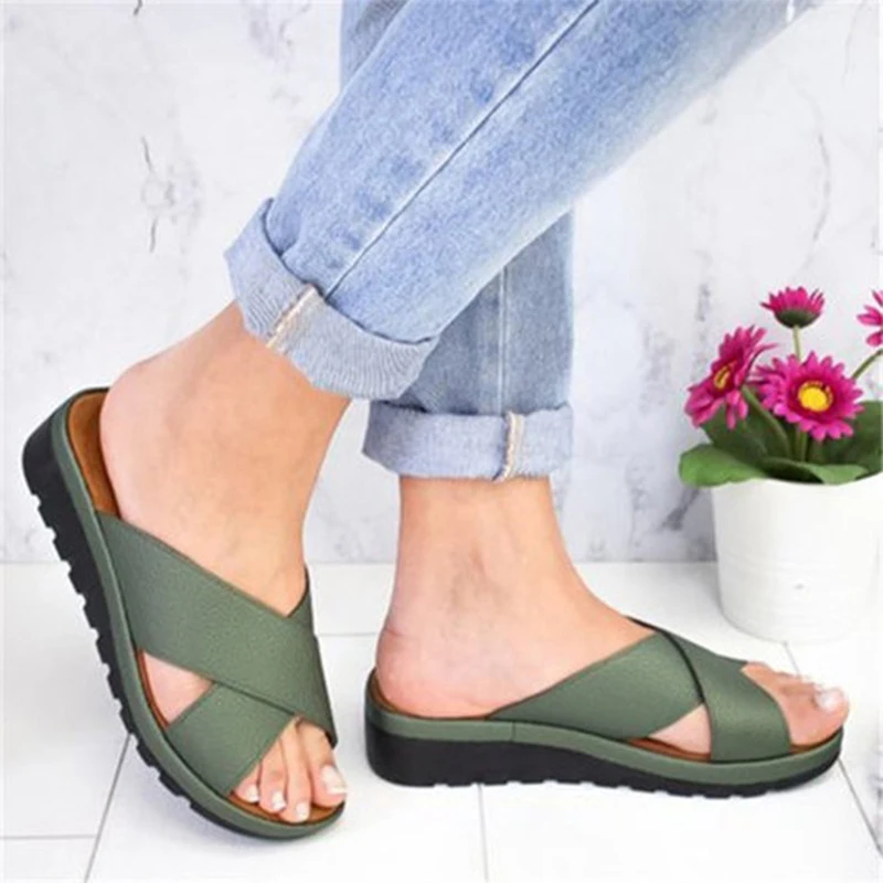 Women Summer Slippers Casual Ladies Sandals Platform Non-slip Female Shoes Soft Wedge Outdoor Women Slippers Dropshipping Shoes
Women Summer Slippers Casual Ladies Sandals Platform Non-slip Female Shoes Soft Wedge Outdoor Women Slippers Dropshipping Shoes