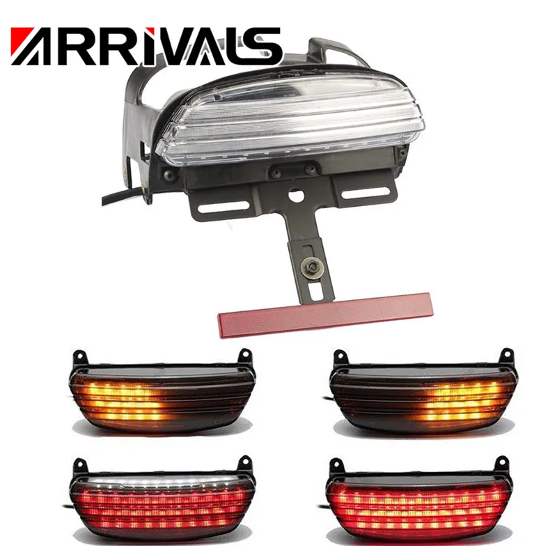 Motorcycle Taillight Tri-Bar Rear Fender LED Tail Brake Light For Harley Dyna Fat Bob FXDF 2008 2009 2010 2011 2012 2013 08-13
Motorcycle Taillight Tri-Bar Rear Fender LED Tail Brake Light For Harley Dyna Fat Bob FXDF 2008 2009 2010 2011 2012 2013 08-13
