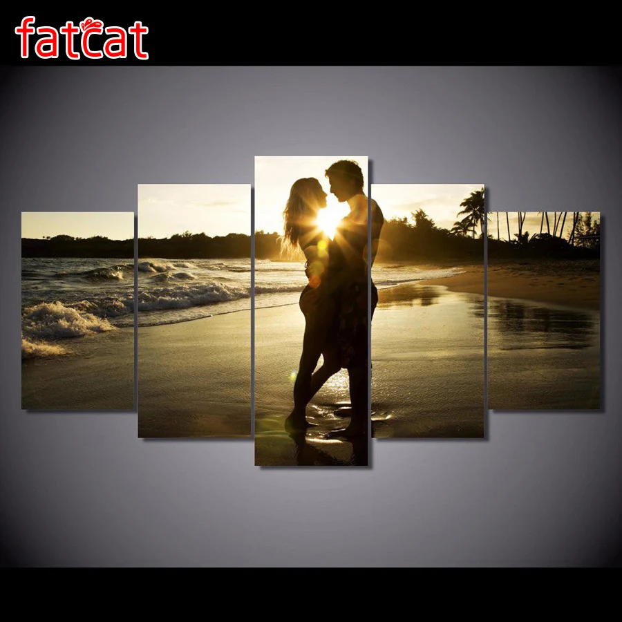 FATCAT 5 панелей для влюбленных, пейзаж восхода солнца, «сделай сам», алмазная живопись, полная квадратная круглая вышивка, алмазная вышивка, ра...
FATCAT 5 панелей для влюбленных, пейзаж восхода солнца, «сделай сам», алмазная живопись, полная квадратная круглая вышивка, алмазная вышивка, ра...
