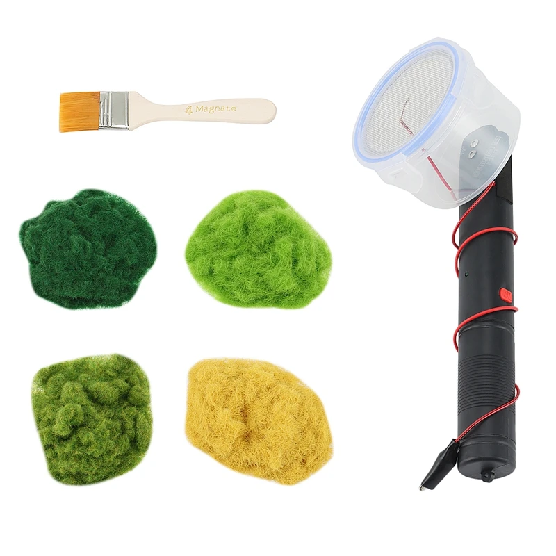 Upgrade Miniature Scenery Model Material Flocking Static Grass Applicator Modeling Hobby Craft Accessory
Upgrade Miniature Scenery Model Material Flocking Static Grass Applicator Modeling Hobby Craft Accessory