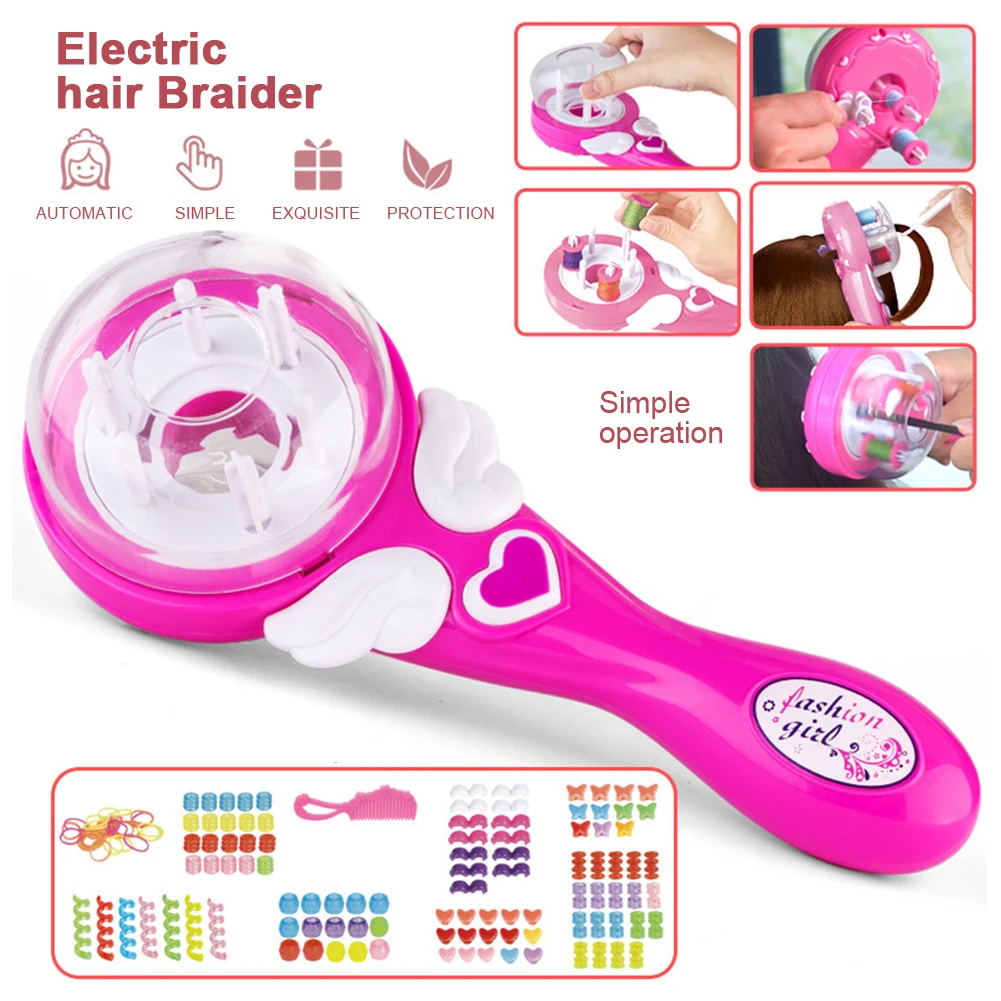 Styling Tools DIY Safe Handheld Quickly Roller Electric Braid Device For Girls Easy Use Battery Powered Automatic Knitted
Styling Tools DIY Safe Handheld Quickly Roller Electric Braid Device For Girls Easy Use Battery Powered Automatic Knitted