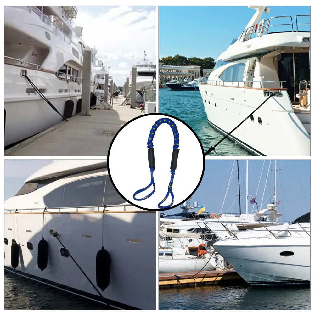 1Pcs Bungee Dock Line Mooring Sailing Rope For Boat 4 Ft 2 Ropes Rope Bungee Cord Dockline Boats Kayak Accessories Blue
1Pcs Bungee Dock Line Mooring Sailing Rope For Boat 4 Ft 2 Ropes Rope Bungee Cord Dockline Boats Kayak Accessories Blue