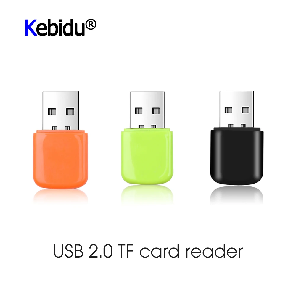 

Цветной USB-адаптер, высокоскоростной USB 2,0 кардридер для чтения карт Micro SD, флэш-памяти TF, кардридер Micro SD Transflash к адаптеру
