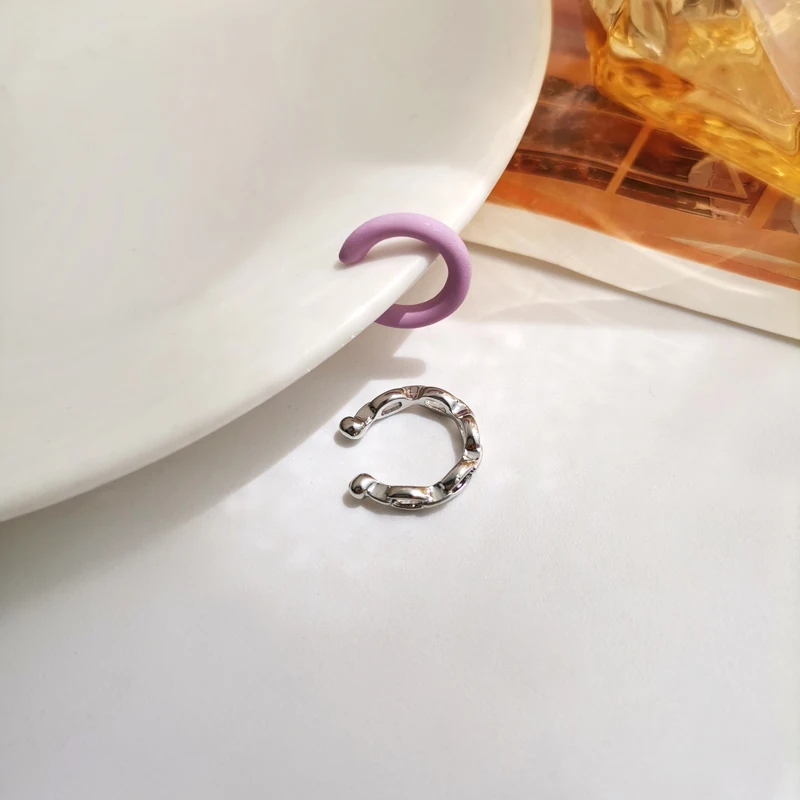 Mihan Women Jewelry Purple Coating Ear Clip Earring Simply Design Hot Selling Metal Ear Clip Earring For Girl Fine Accessories
Mihan Women Jewelry Purple Coating Ear Clip Earring Simply Design Hot Selling Metal Ear Clip Earring For Girl Fine Accessories