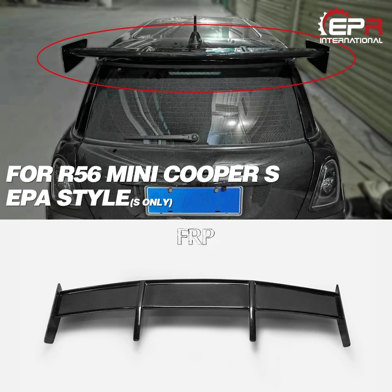 For R56 Mini Cooper S EPA Style Roof Spoiler Rear Wing Fiberglass FRP Tuning Body Kit (S Only)
For R56 Mini Cooper S EPA Style Roof Spoiler Rear Wing Fiberglass FRP Tuning Body Kit (S Only)