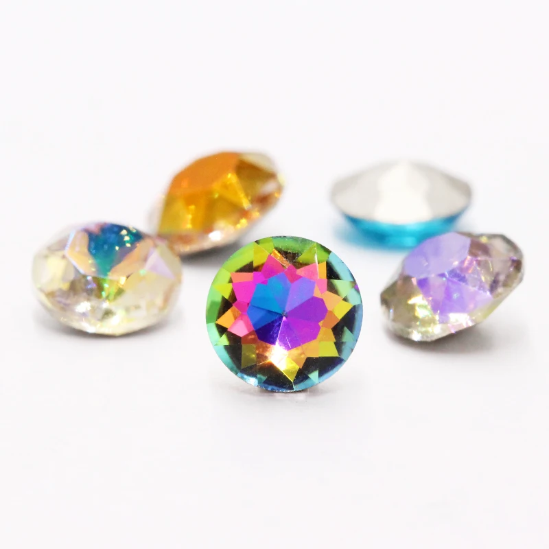 XiChuan New High Quality Round Pointback Gem Flower Sew On Rhinestone Round Glass Crystal Bead For DIY Clothing Jewelry Making 
XiChuan New High Quality Round Pointback Gem Flower Sew On Rhinestone Round Glass Crystal Bead For DIY Clothing Jewelry Making