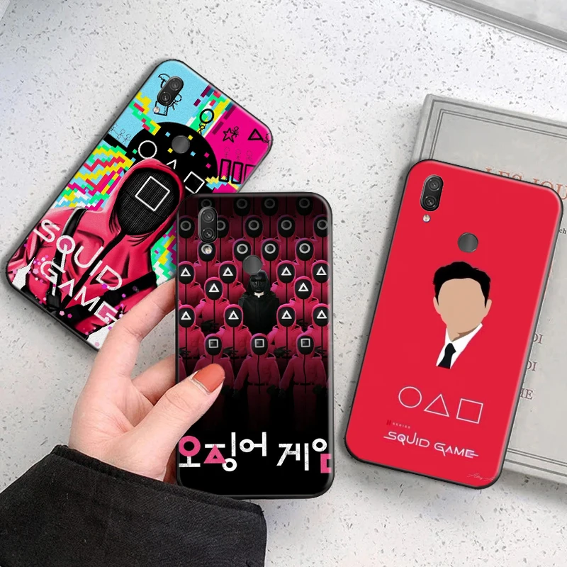 Squid Game Phone Case For Xiaomi Redmi 7 8 7A 8A Note 7 7 Pro 8 8 2021 8T Redmi Note 8 Pro TV Funda Carcasa Soft TPU Back shell
Squid Game Phone Case For Xiaomi Redmi 7 8 7A 8A Note 7 7 Pro 8 8 2021 8T Redmi Note 8 Pro TV Funda Carcasa Soft TPU Back shell