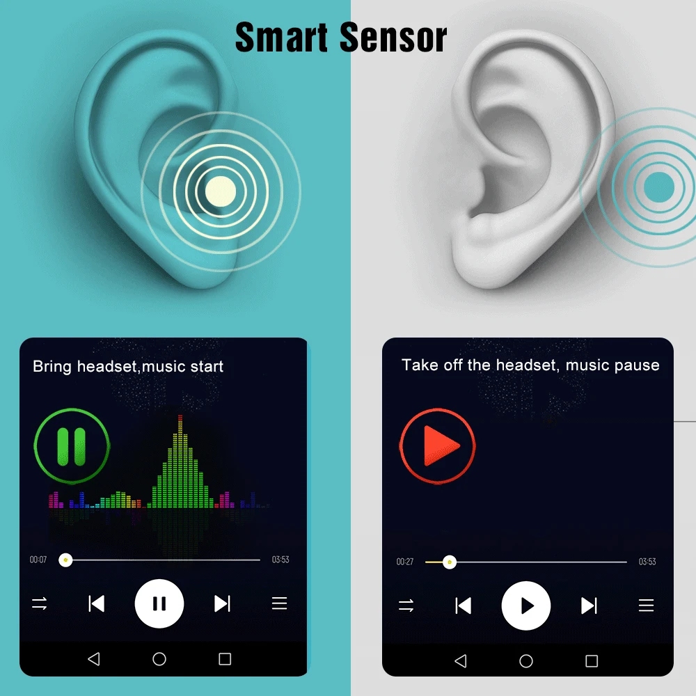 New Air Pro 4 Wireless Bluetooth Earphone TWS In-Ear Mini Earbuds Sports Gaming Headset For iPhone Xiaomi Huawei PK i90000 Max |