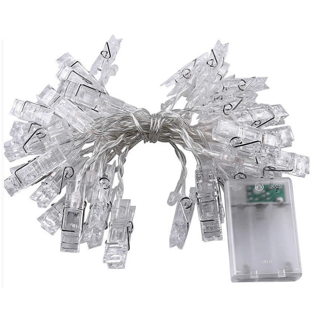 DIY Clothespin Garland Card Photo Clip Led String Lights Battery light Christmas Wedding Valentines Day Decoration 10/20/40leds
DIY Clothespin Garland Card Photo Clip Led String Lights Battery light Christmas Wedding Valentines Day Decoration 10/20/40leds