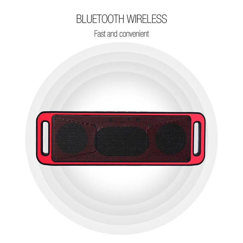 Уличные Bluetooth-колонки сабвуфер портативный беспроводной MP3-плеер 3 5 мм AUX USB разъем