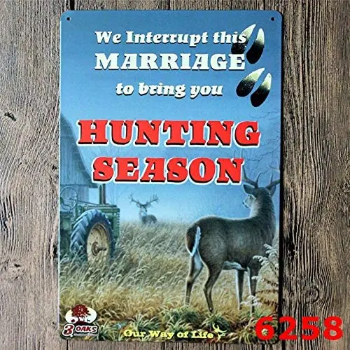 Retro TIn Sign The Original Man Cave Tin Signs Fishing Hunting Season Vintage Metal Plate for Barn Parlor Club 8x12 Inch
Retro TIn Sign The Original Man Cave Tin Signs Fishing Hunting Season Vintage Metal Plate for Barn Parlor Club 8x12 Inch