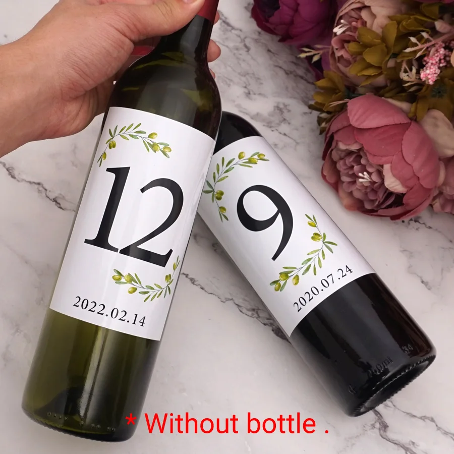 9x12.7cm Wine Bottle Greenery Botanical Labels Wedding Party Self-adhesive Champagne Rustic Decaration Party Sticker
9x12.7cm Wine Bottle Greenery Botanical Labels Wedding Party Self-adhesive Champagne Rustic Decaration Party Sticker