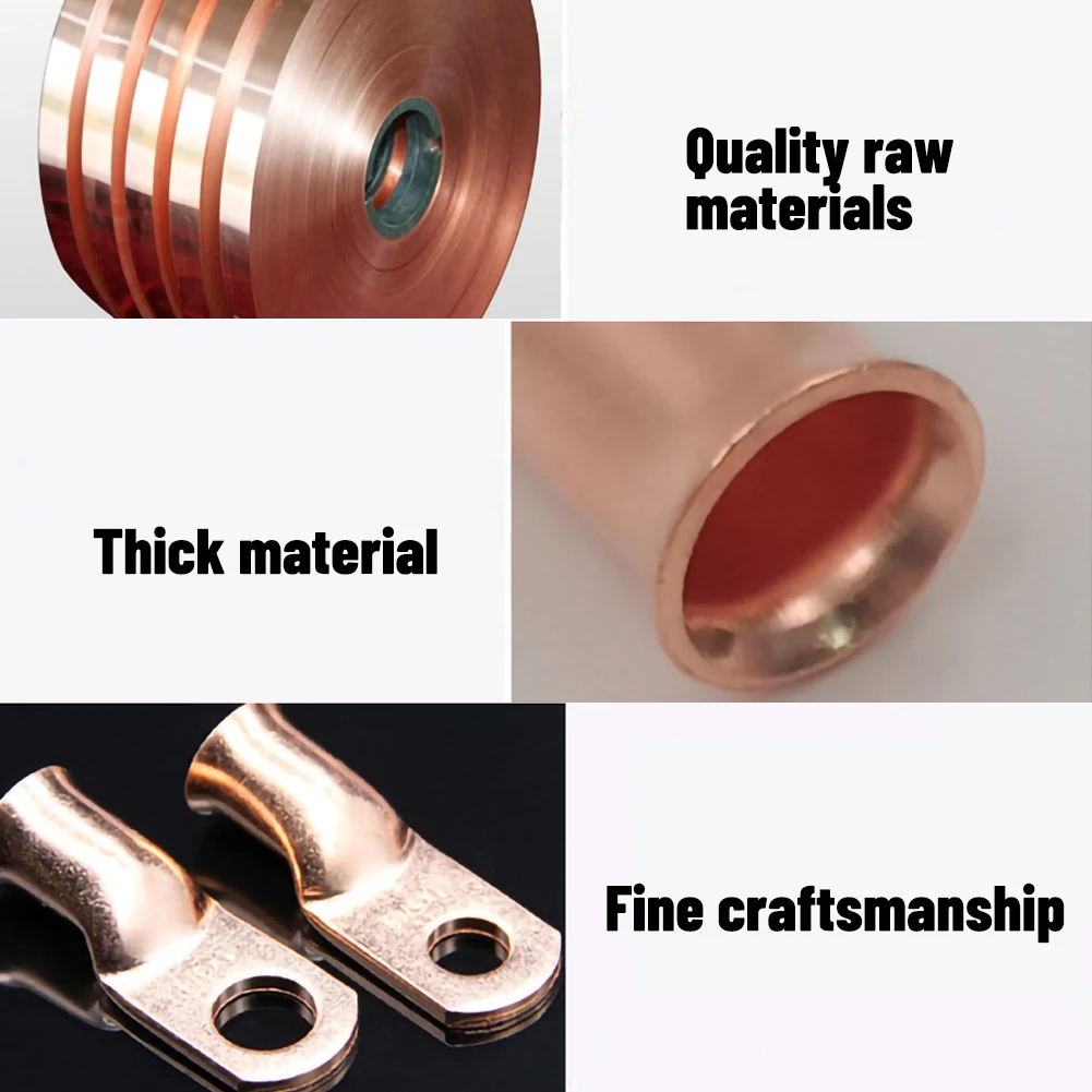 140PCS Car Copper Wire Ring Terminal Lug Closed End Crimp Connectors SC Battery Welding Bare Connectors Kit Auto Parts
140PCS Car Copper Wire Ring Terminal Lug Closed End Crimp Connectors SC Battery Welding Bare Connectors Kit Auto Parts