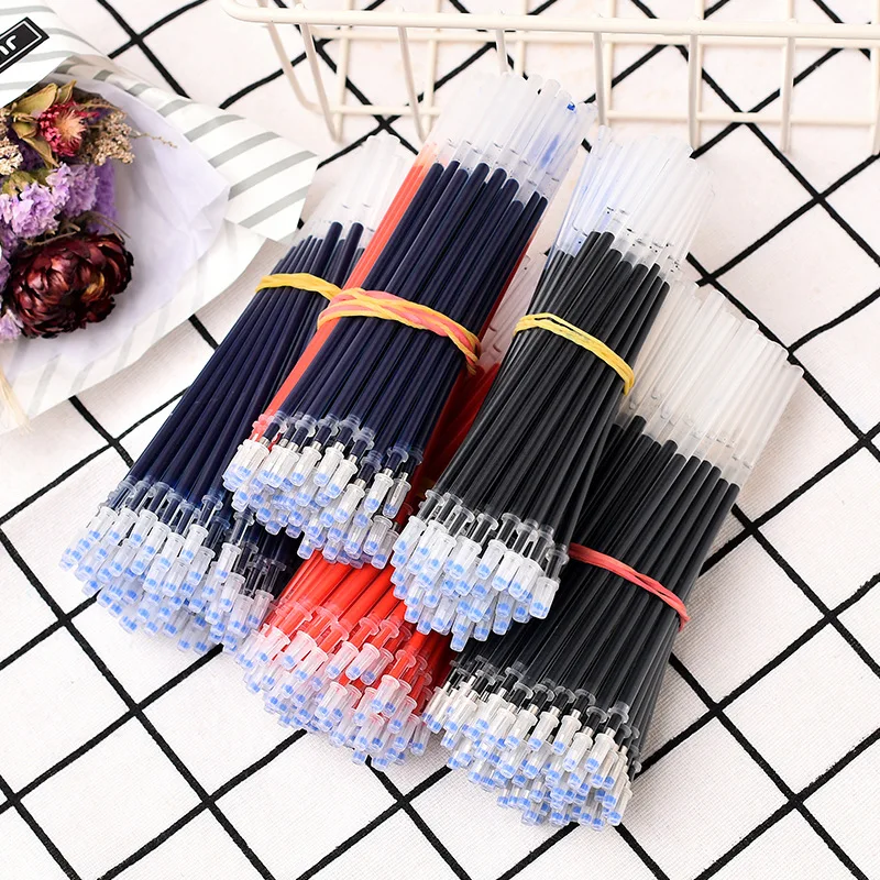 50pcs/Set Pen Refill Blue Balck Red 0.5mm Bullet And Needle Gel Pen Ink Refill School Student Office Gifts Stationery Supplies
50pcs/Set Pen Refill Blue Balck Red 0.5mm Bullet And Needle Gel Pen Ink Refill School Student Office Gifts Stationery Supplies