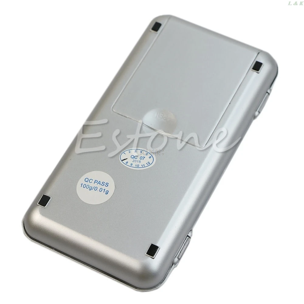 100g 0.01g Digital Pocket Scale Jewelry Precision Weight Electronic Balance Weighing Scales Measurement M12 dropship
100g 0.01g Digital Pocket Scale Jewelry Precision Weight Electronic Balance Weighing Scales Measurement M12 dropship