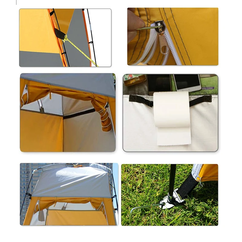 Portable Outdoor Shower Tent Bath Room Camping Tent Shelter Beach Privacy Tent for Outdoor Camping Biking Hiking