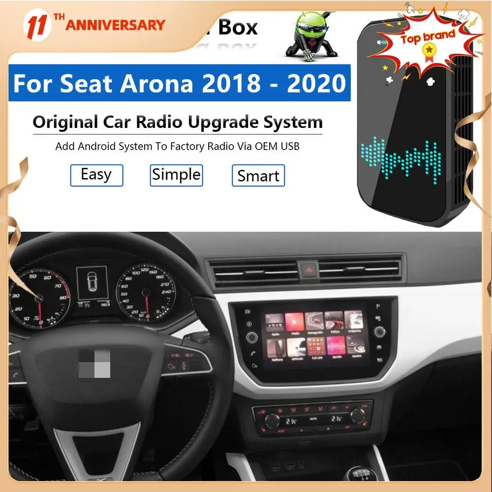 For Seat Arona 2018 - 2020 Wireless Carplay Box Adapter USB-TYPE C Multimedia Player Upgrade Wireless Carplay Activator CP Box
For Seat Arona 2018 - 2020 Wireless Carplay Box Adapter USB-TYPE C Multimedia Player Upgrade Wireless Carplay Activator CP Box