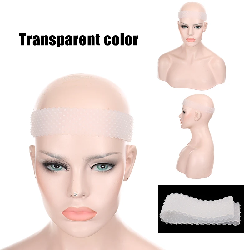 DIFEI Silicon Wig Band Elastic Band Gray Transparent Skin Color Headband For Fix Wigs Without Gel Or Glue Non Slip
DIFEI Silicon Wig Band Elastic Band Gray Transparent Skin Color Headband For Fix Wigs Without Gel Or Glue Non Slip