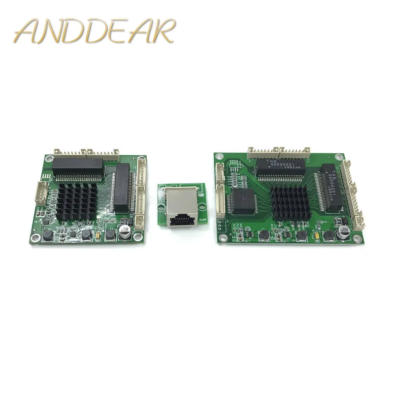 Industrial grade mini 3/4/5 port 10/100/1000Mbps full Gigabit switch to convert Transfer module equipment weak box switch module
Industrial grade mini 3/4/5 port 10/100/1000Mbps full Gigabit switch to convert Transfer module equipment weak box switch module