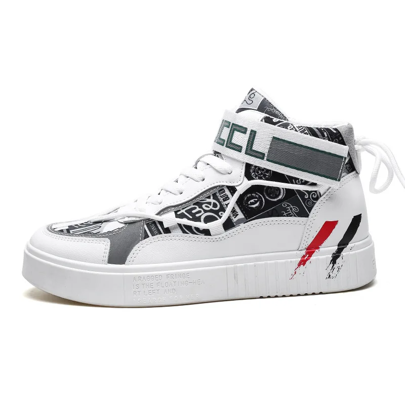 Men's shoes new spring and autumn high-top shoes comfortable trend sports shoes men's casual shoes youth sports running shoes
Men's shoes new spring and autumn high-top shoes comfortable trend sports shoes men's casual shoes youth sports running shoes