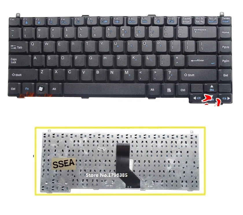 Новая английская клавиатура SSEA для ноутбука LG R410 R480 R490 R460 RD410 P810, черная клавиатура
Новая английская клавиатура SSEA для ноутбука LG R410 R480 R490 R460 RD410 P810, черная клавиатура