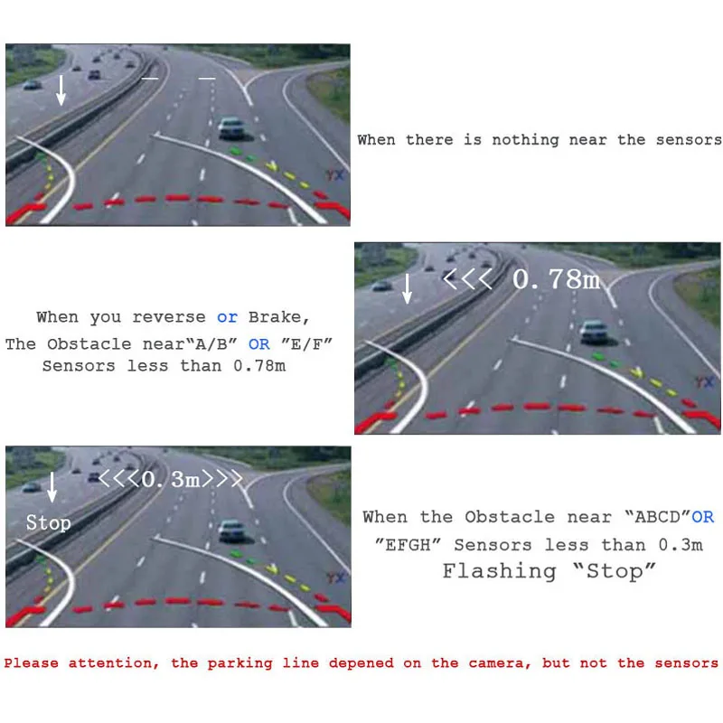 Koorinwoo Parkmaster Car Parking Sensor 8 Front 4 Dynamic Camera LCD Monitor Mirror Rear view camera Reverse Backup Car Detector
Koorinwoo Parkmaster Car Parking Sensor 8 Front 4 Dynamic Camera LCD Monitor Mirror Rear view camera Reverse Backup Car Detector