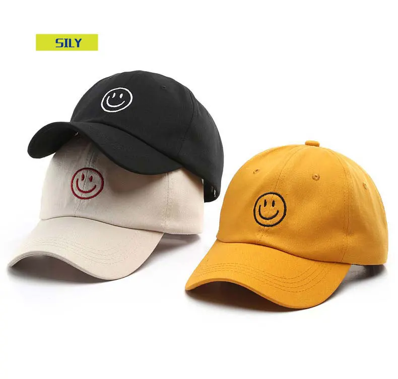 Embroidery Smile Face Adjustable Baseball Caps Hip Hop Harajuku Casual Bboy Snapback Hats Mens Women Visor Sun Hat
Embroidery Smile Face Adjustable Baseball Caps Hip Hop Harajuku Casual Bboy Snapback Hats Mens Women Visor Sun Hat