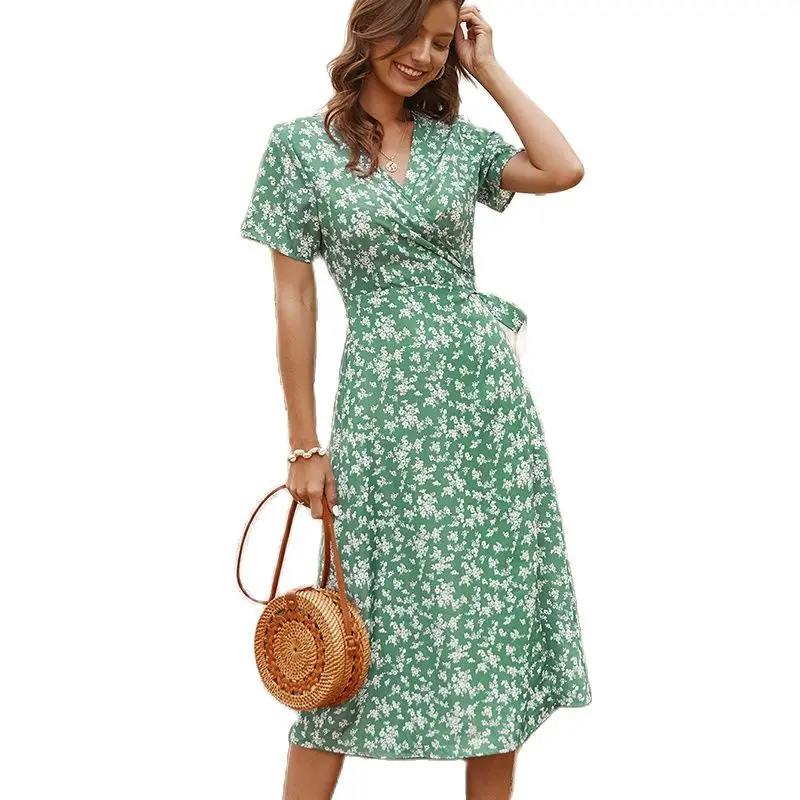 2021 Bohemian Dresses Women Casual Floral Dress Beach Style Temperamental Print Maxi Dredd Prairie Chic Dresses Bodycon Robe
2021 Bohemian Dresses Women Casual Floral Dress Beach Style Temperamental Print Maxi Dredd Prairie Chic Dresses Bodycon Robe