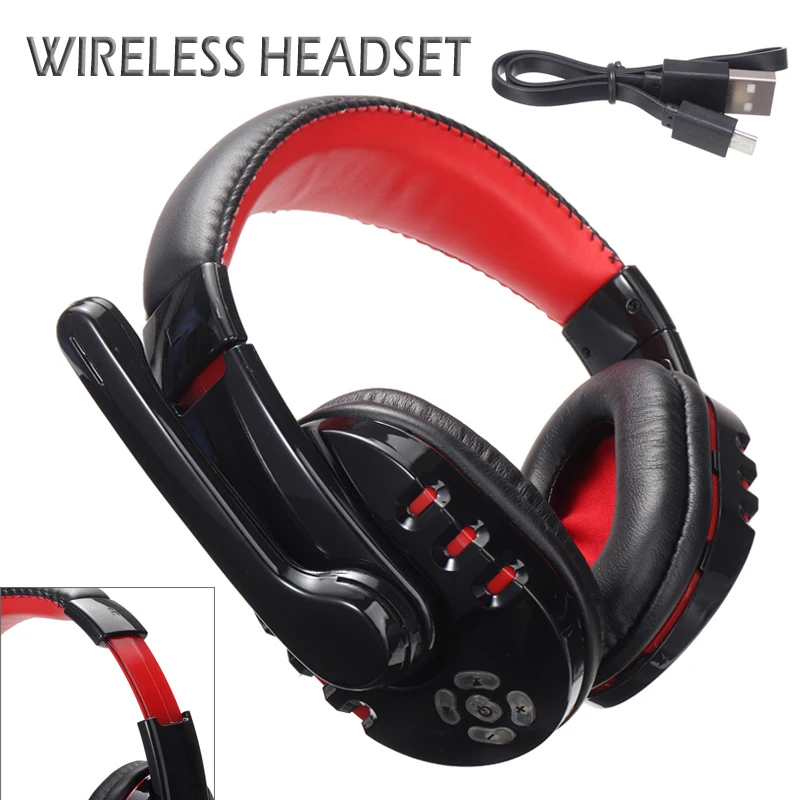 Gaming Headset Wireless Sports Headphone With Micphone For Xbox One/PS4/PC Bluetooth Headset Fashion Sport Earphones Gift
Gaming Headset Wireless Sports Headphone With Micphone For Xbox One/PS4/PC Bluetooth Headset Fashion Sport Earphones Gift