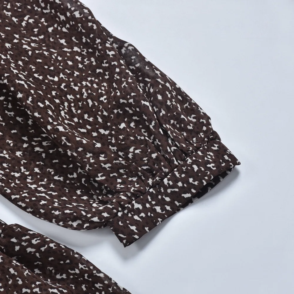 Leopard Print Mini Dress Women Casual Summer Dress Lantern Sleeve Elegant Dresses Ladies Loose Draped Party Dresses Vestidos 
Leopard Print Mini Dress Women Casual Summer Dress Lantern Sleeve Elegant Dresses Ladies Loose Draped Party Dresses Vestidos