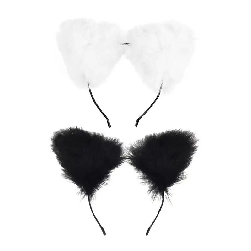 2Pcs Costume Party Props Party Headband Costume Headbands Cat Ear Headbands for Halloween Girl
2Pcs Costume Party Props Party Headband Costume Headbands Cat Ear Headbands for Halloween Girl