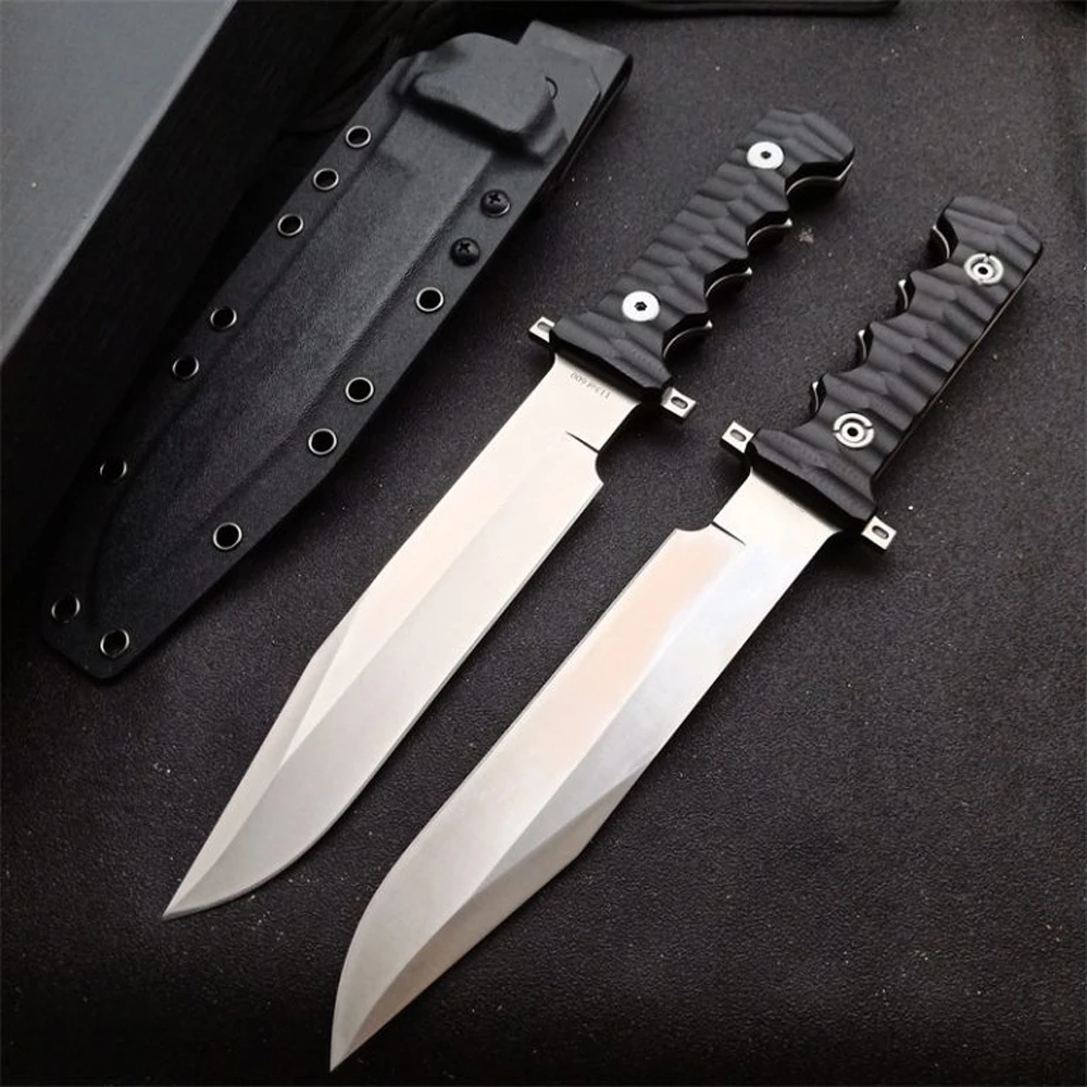 HOT SALE Tactical Survival Fixed Blade Knife DC53 Blade Comfortable G10 Handle Durable Outdoor Jungle Hunting Knives MK5
HOT SALE Tactical Survival Fixed Blade Knife DC53 Blade Comfortable G10 Handle Durable Outdoor Jungle Hunting Knives MK5