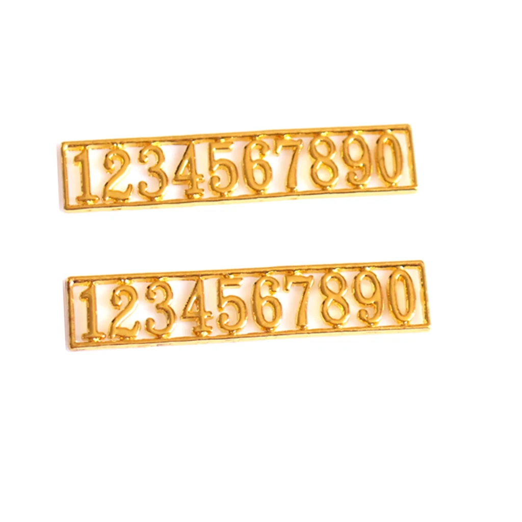DIY Dolls House Miniature Set Of Numbers Door Accessory 1:12 Scale Dollhouse Decoration Vintage Design Metal Replacement Gift 
DIY Dolls House Miniature Set Of Numbers Door Accessory 1:12 Scale Dollhouse Decoration Vintage Design Metal Replacement Gift