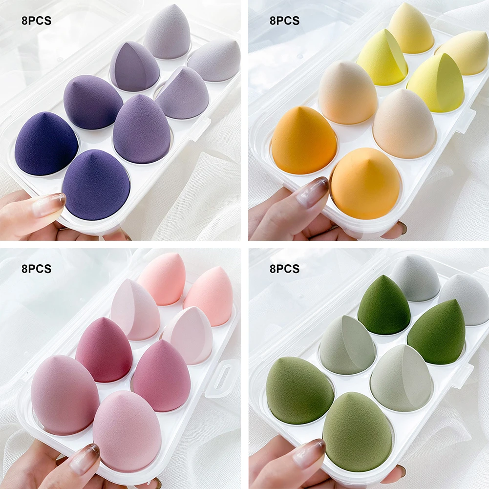 4/8 Box Beauty Egg Water Drop Face Makeup Sponge Set Dry and Wet Use Foundation Blender Cosmetic Sponge Tool Fast delivery
4/8 Box Beauty Egg Water Drop Face Makeup Sponge Set Dry and Wet Use Foundation Blender Cosmetic Sponge Tool Fast delivery