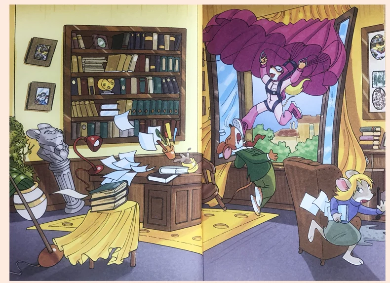 10Pcs Original English Books Geronimo Stilton Level 21-30 Scholastic Picture Books for Children's Education
10Pcs Original English Books Geronimo Stilton Level 21-30 Scholastic Picture Books for Children's Education