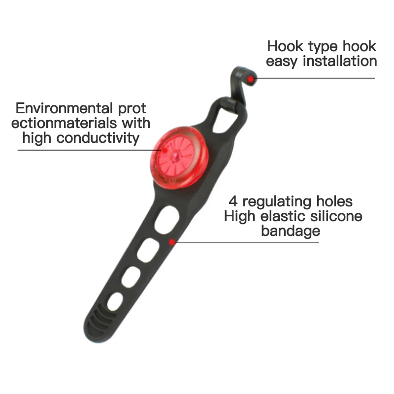 Cycling Mini warning light Bicycle taillight LED Night warning light Mountain bike night riding scooter Bicycle Accessories
Cycling Mini warning light Bicycle taillight LED Night warning light Mountain bike night riding scooter Bicycle Accessories