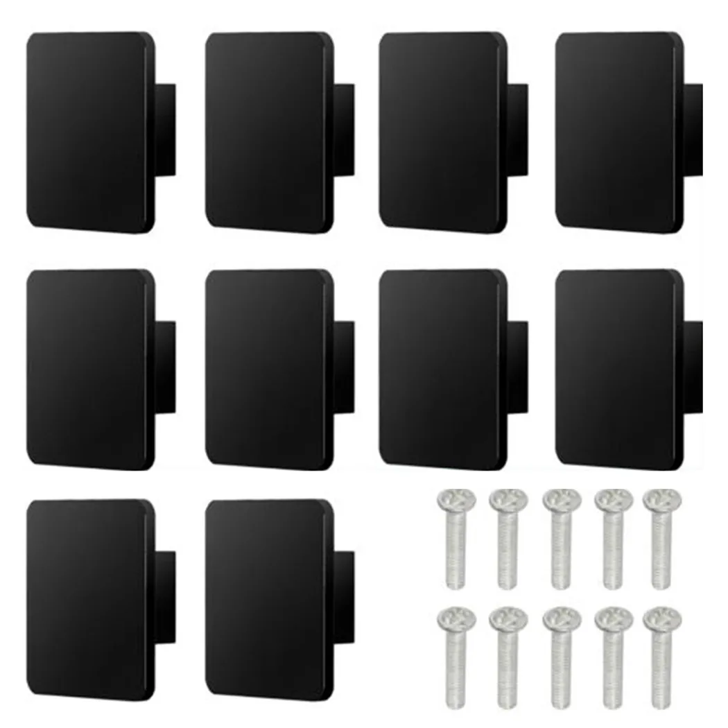 10Pcs Square Knob Matte Black Door Knob Kitchen Antique Cabinet Modern Wardrobe Drawer Handles Decor Big Deal
10Pcs Square Knob Matte Black Door Knob Kitchen Antique Cabinet Modern Wardrobe Drawer Handles Decor Big Deal