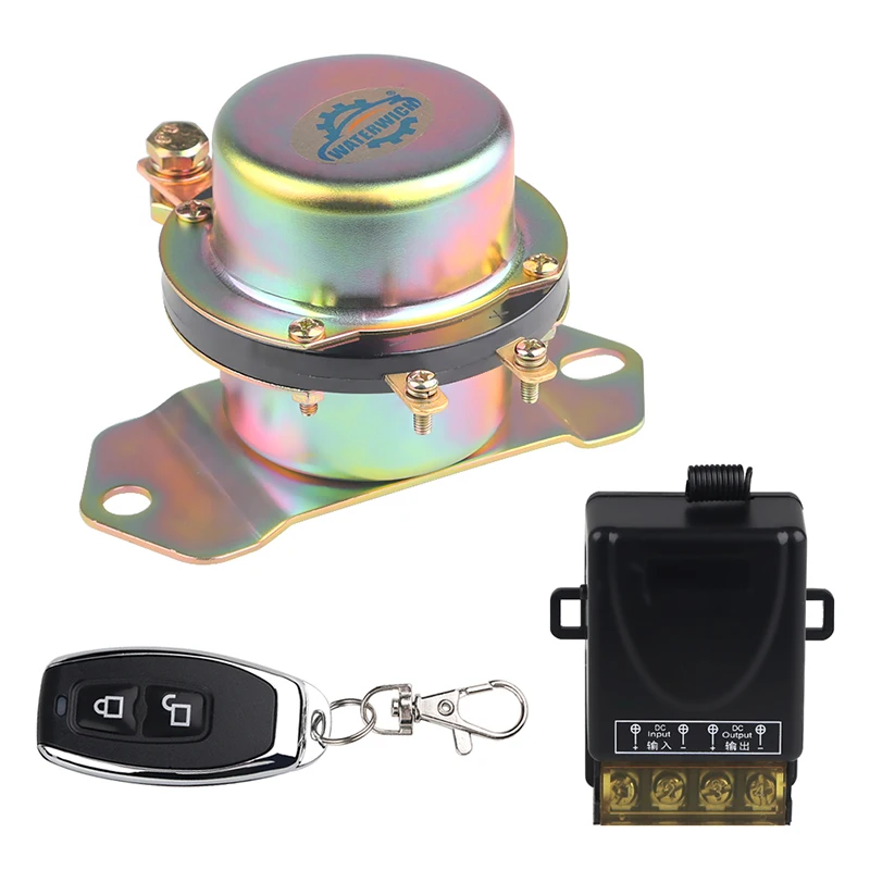 100A Car 12v Battery Isolator Truck Electromagnetic Latching Relay Remote Control Battery Switch Disconnect Cut Off Vehicle 
100A Car 12v Battery Isolator Truck Electromagnetic Latching Relay Remote Control Battery Switch Disconnect Cut Off Vehicle