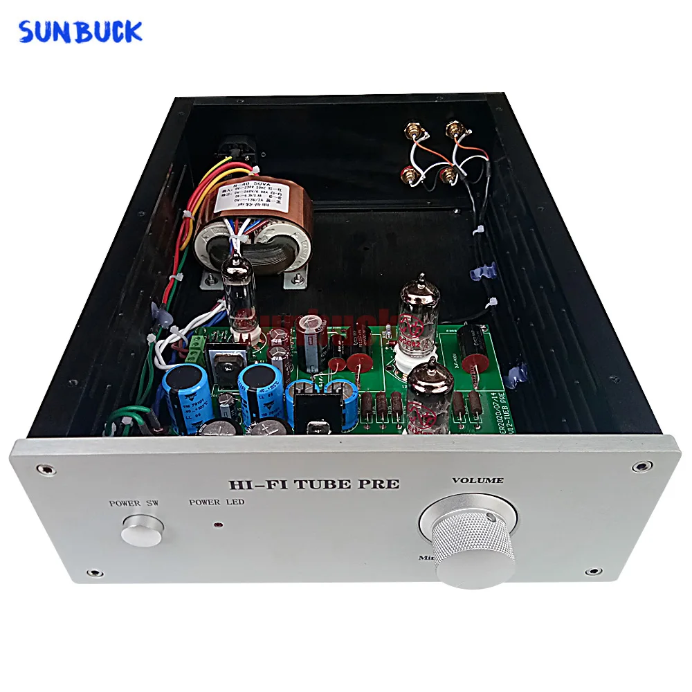 

Sunbuck reference Conrad-Johnson poem drunk PV12 Tube Preamp 6U4N 6Z4 6X4 12AU7 ECC82 HIFI Tube Preamplifier Amplifier Audio