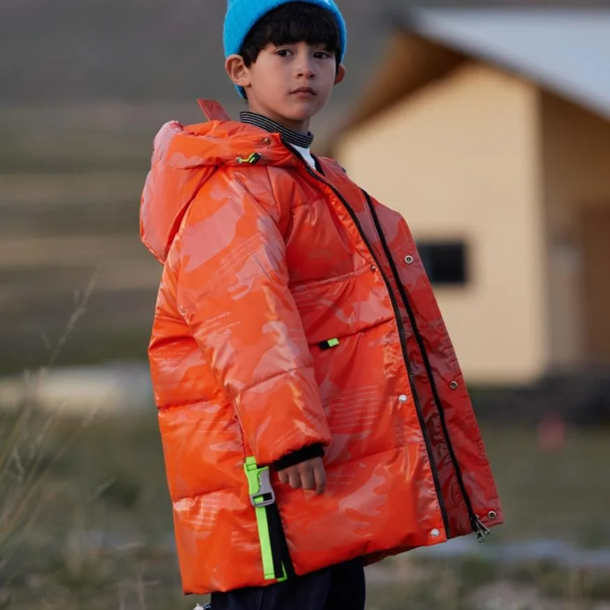 Winter New Children Waterproof Down Coat Thicker Warm Oversize Hooded Outerwear 90% White Duck Down Jackets For Boys A873
Winter New Children Waterproof Down Coat Thicker Warm Oversize Hooded Outerwear 90% White Duck Down Jackets For Boys A873
