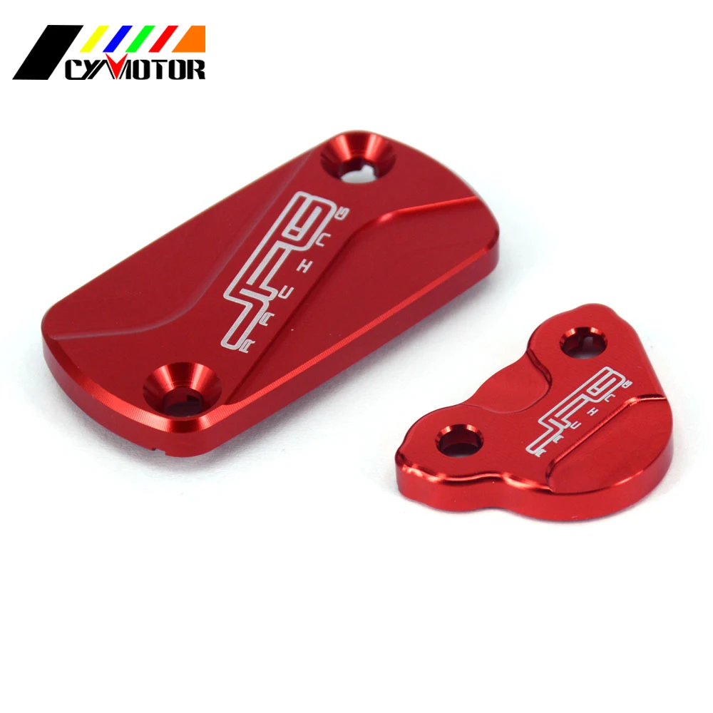 CNC Motorcycle Front Rear Brake Fluid Reservoir Cap Cover For HONDA CRF150R CR150R CR250R CRF250R CRF250X CRF450R CRF450X CRF CR
CNC Motorcycle Front Rear Brake Fluid Reservoir Cap Cover For HONDA CRF150R CR150R CR250R CRF250R CRF250X CRF450R CRF450X CRF CR