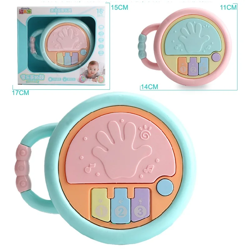 Cute Animal Sound Kids Music Baby & Toddler Toys Musical Clap Drums Light Baby Playing Type Musical Instruments
Cute Animal Sound Kids Music Baby & Toddler Toys Musical Clap Drums Light Baby Playing Type Musical Instruments