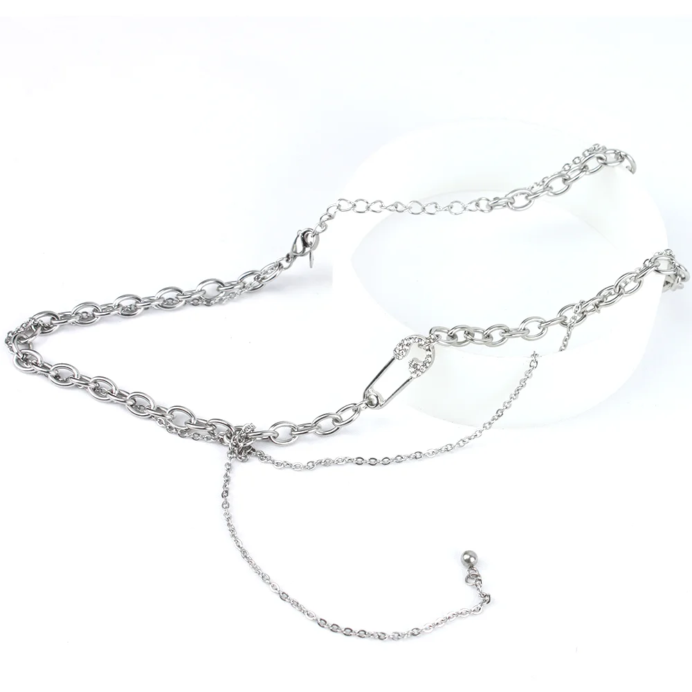 Necklace for women Tide New Titanium Steel Hip-Hop Clavicle Chain Light Luxury Niche Fashion Retro Accessor
Necklace for women Tide New Titanium Steel Hip-Hop Clavicle Chain Light Luxury Niche Fashion Retro Accessor