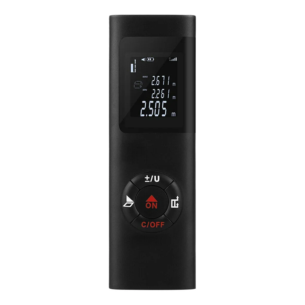 Mini Handheld 40m Digital Distance Meter Rangefinder Portable USB Rechargeable Distance Measuring Tool
Mini Handheld 40m Digital Distance Meter Rangefinder Portable USB Rechargeable Distance Measuring Tool