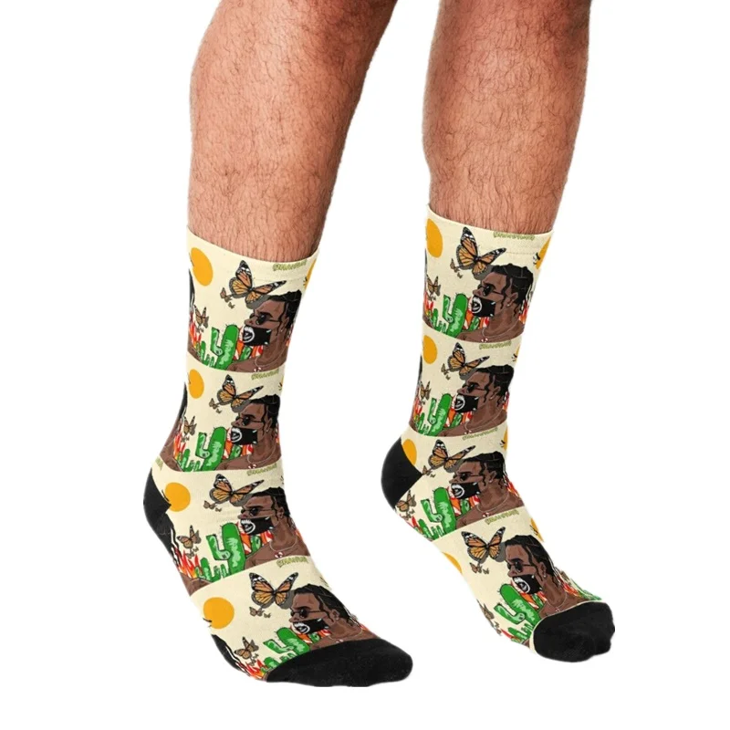 2021 Funny Travis Scott Men's socks Cactus Champang Printed rock hip hop Men Happy Socks boys street style Crazy Socks for men
2021 Funny Travis Scott Men's socks Cactus Champang Printed rock hip hop Men Happy Socks boys street style Crazy Socks for men