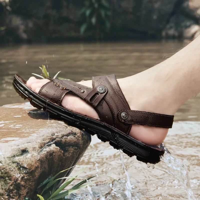 Mens Slip On Sandals Shoes Men Sandals Gladiator For Mens Roman Comfort Rubber Summer Large In Men's Slippers 39 S
Mens Slip On Sandals Shoes Men Sandals Gladiator For Mens Roman Comfort Rubber Summer Large In Men's Slippers 39 S