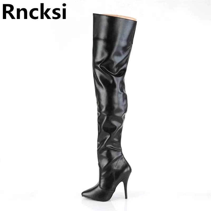 Rncksi New Winter Over The Knee Women Boots Stretch Fabrics High Heel Zip Shoes Pointed Toe Woman Long Boots Size 35-45
Rncksi New Winter Over The Knee Women Boots Stretch Fabrics High Heel Zip Shoes Pointed Toe Woman Long Boots Size 35-45