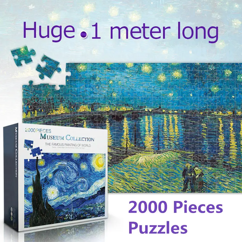 puzzle 2000 pieces Famous Painting of World Adult puzzles For adults Children 2000 Pieces DIY Jigsaw Puzzle Creativity Education
puzzle 2000 pieces Famous Painting of World Adult puzzles For adults Children 2000 Pieces DIY Jigsaw Puzzle Creativity Education
